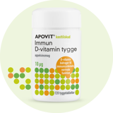 D-vitamin bidrager til immunsystemets normale funktion