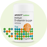 D-vitamin bidrager til immunsystemets normale funktion