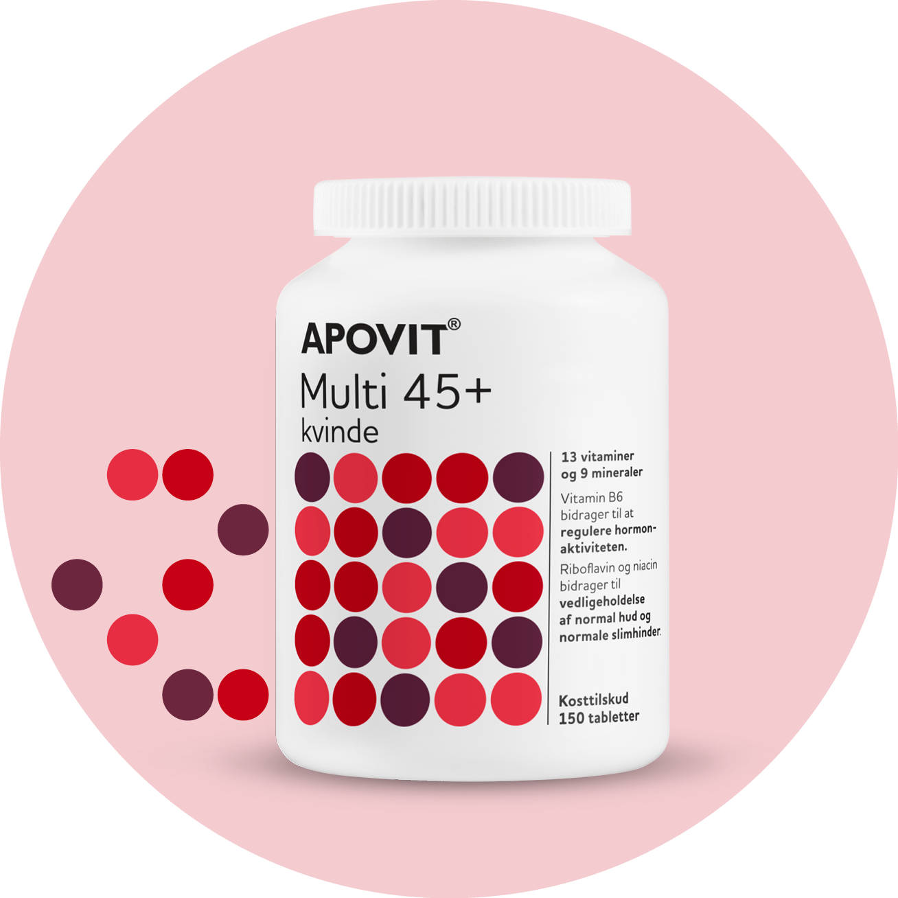 Multi 45+ kvinde, 150 tabletter