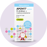 D-vitamin er nødvendigt for barnets normale vækst og knogledannelse