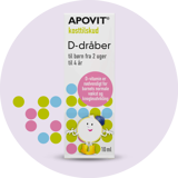 D-vitamin er nødvendig for barnets normale vækst og knogledannelse