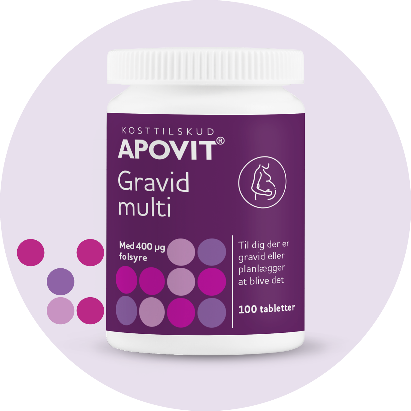 Gravid multi, 100 tabletter