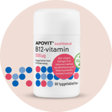 B12-vitamin bidrager til at reducere træthed og udmattelse og til immunsystemets normale funktion